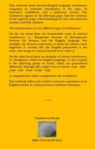 Anglistik: Neues Buch/pdf über Interferenz