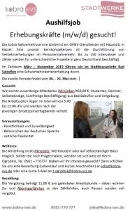 Fahrgastzähler gesucht