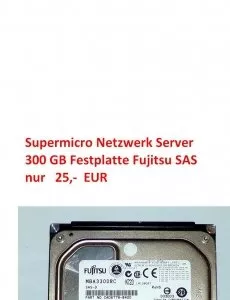 300 GB Festplatte für Server